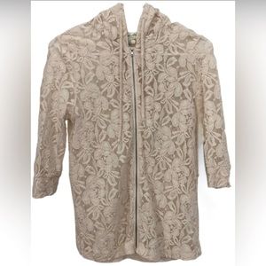 Staring at Stars | Vintage Ivory Lace Sweater